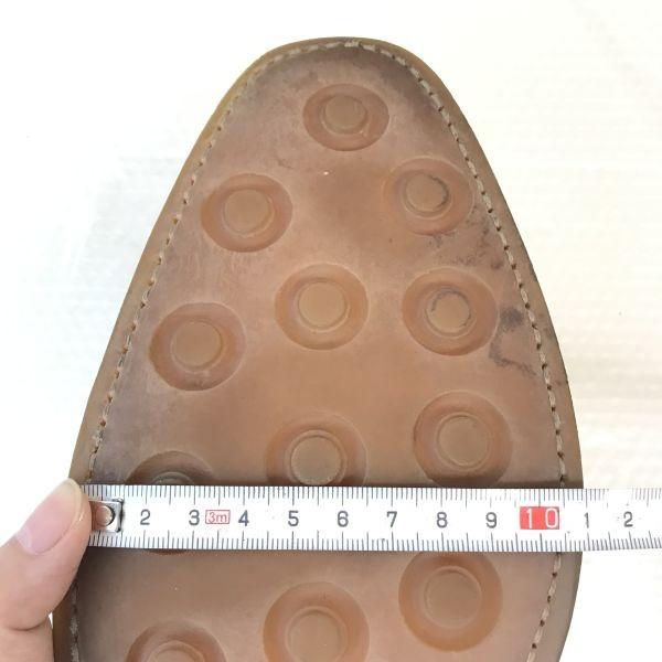 Hergestellt in Frankreich Heschung Handgefertigte Wildleder Schuhe Plain Toe Größe 10 28.5 Braun Business Schuhe(GEBRAUCHT)