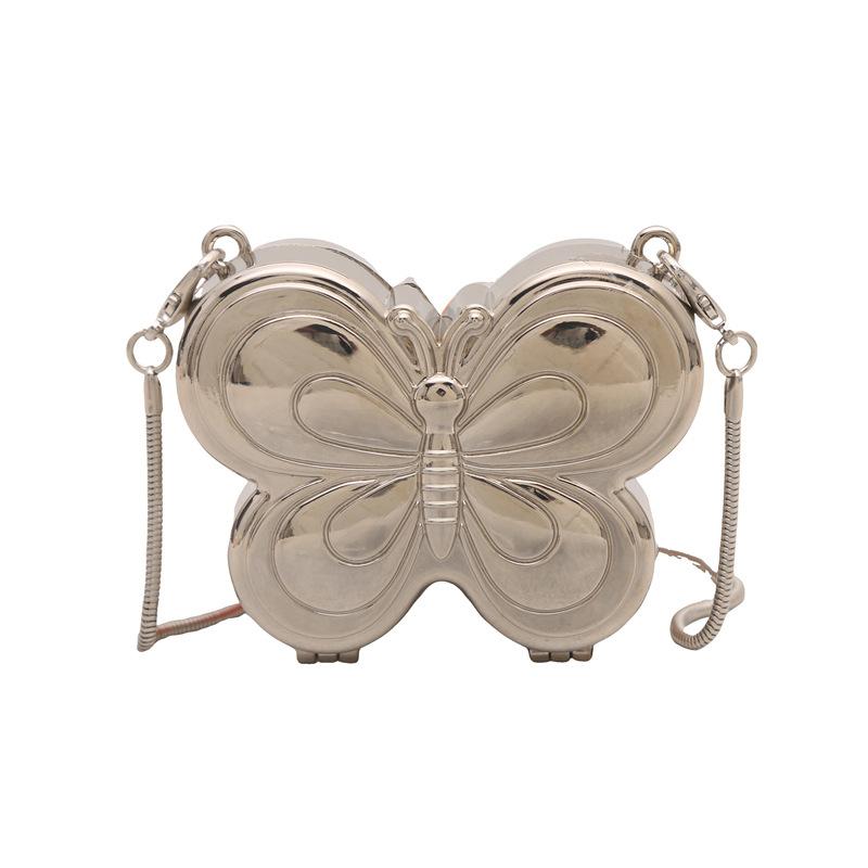 

Модный мини-кошелек для монет для мальчиков и девочек с красивыми рисунками бабочек и цветов в ярких цветах Butterfly Silver