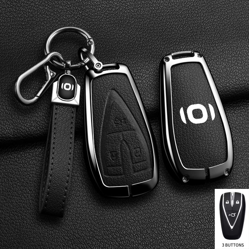 

Zinc Alloy For Changan Qiyuan A05 Key Sleeve Q05 A07 Full Package A06 Shell E07 Buckle Simple Alcantara Auto Interior Accessorie
