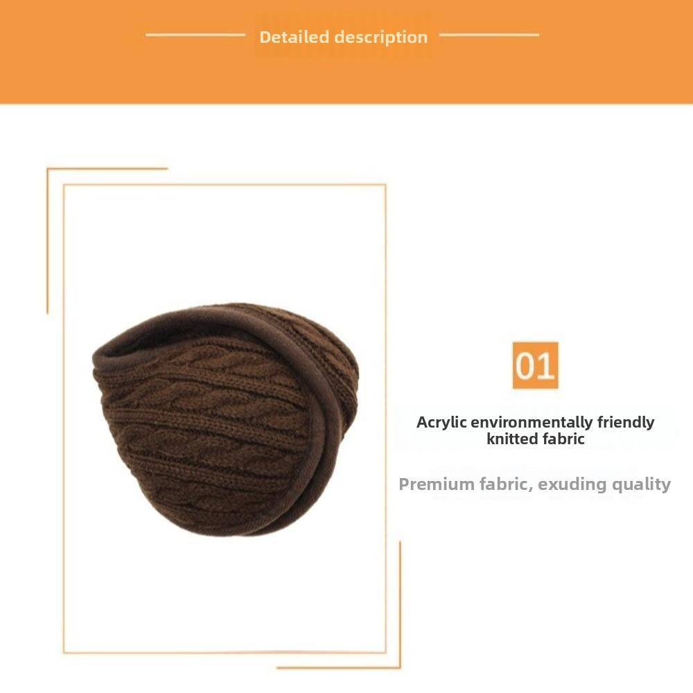 Weiche Warme Ohrenklappen Lässige Ohrenschützer Mode Ohrenwärmer für Männer Frauen