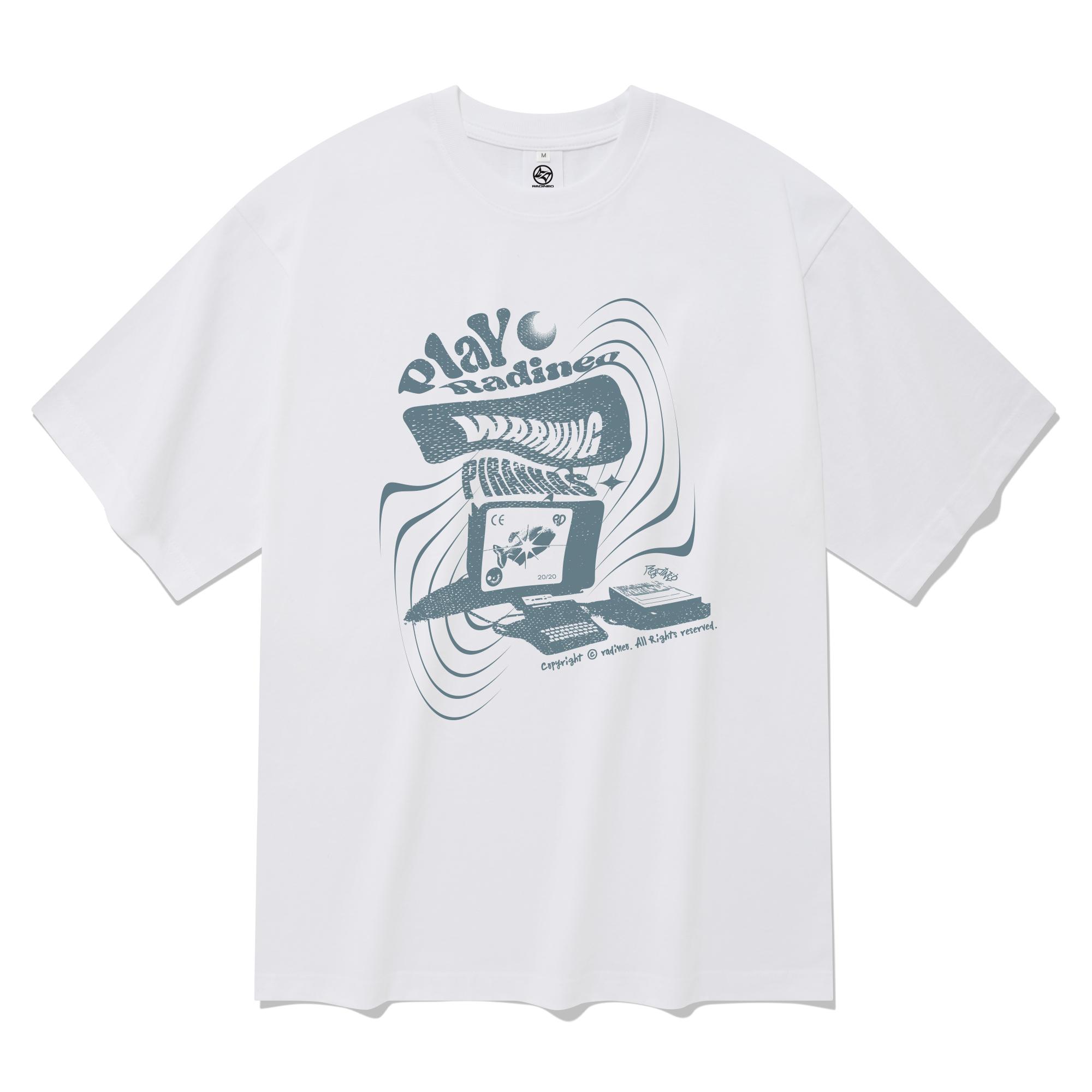 Radineo Play Short Sleeve T-Shirt White White (White)/M