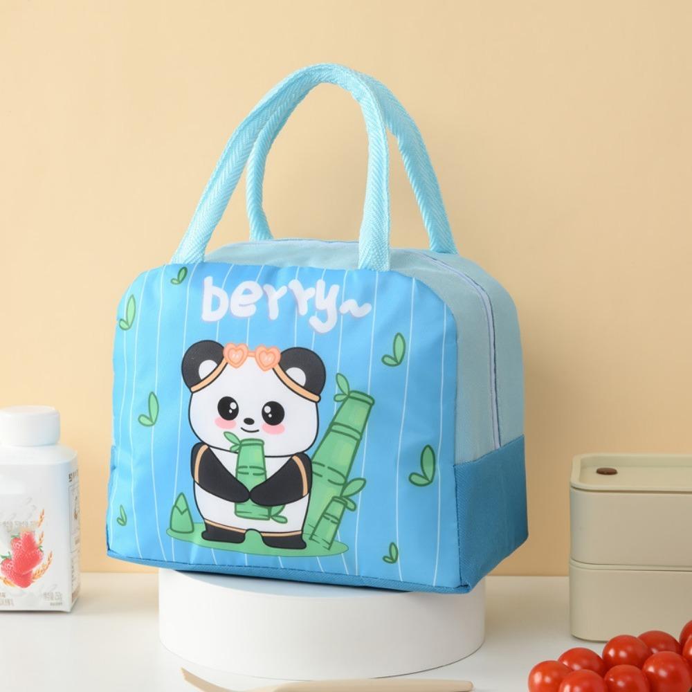 Thickened Thermal Meal Tote Bag Aluminum Foil Picnic Insulated Bag Insulated Lunch Bag  Daily Use