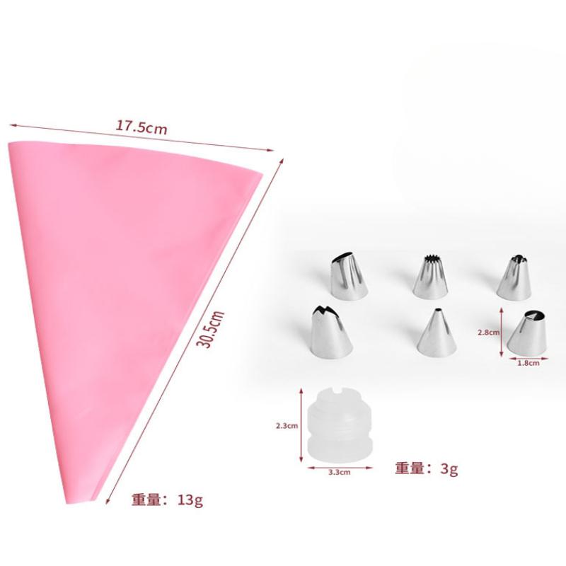 

3 насадки для аппликатора соломинки из нержавеющей стали для нанесения сливочного крема, юбка, снежок, цветок, набор насадок для обрамления, инструменты для украшения торта