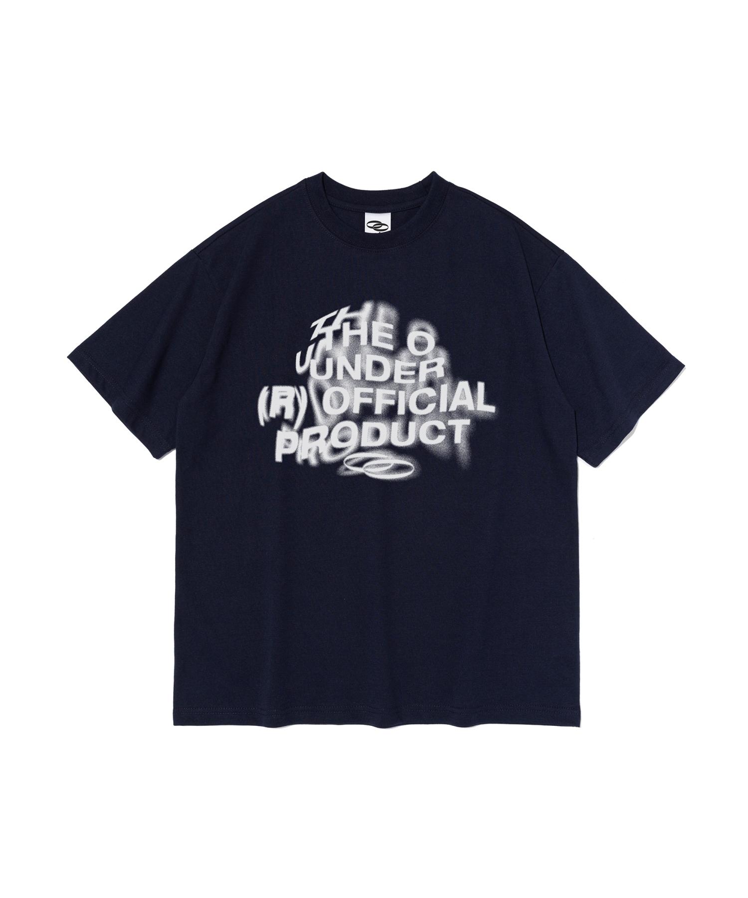 O Under R Chaos Logo Short Sleeve T-Shirt (Navy) L