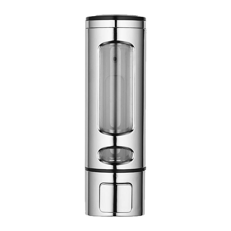 Wall-Mounted ABS Manual Soap & Hand Sanitizer Dispenser for Kitchen & Hotel