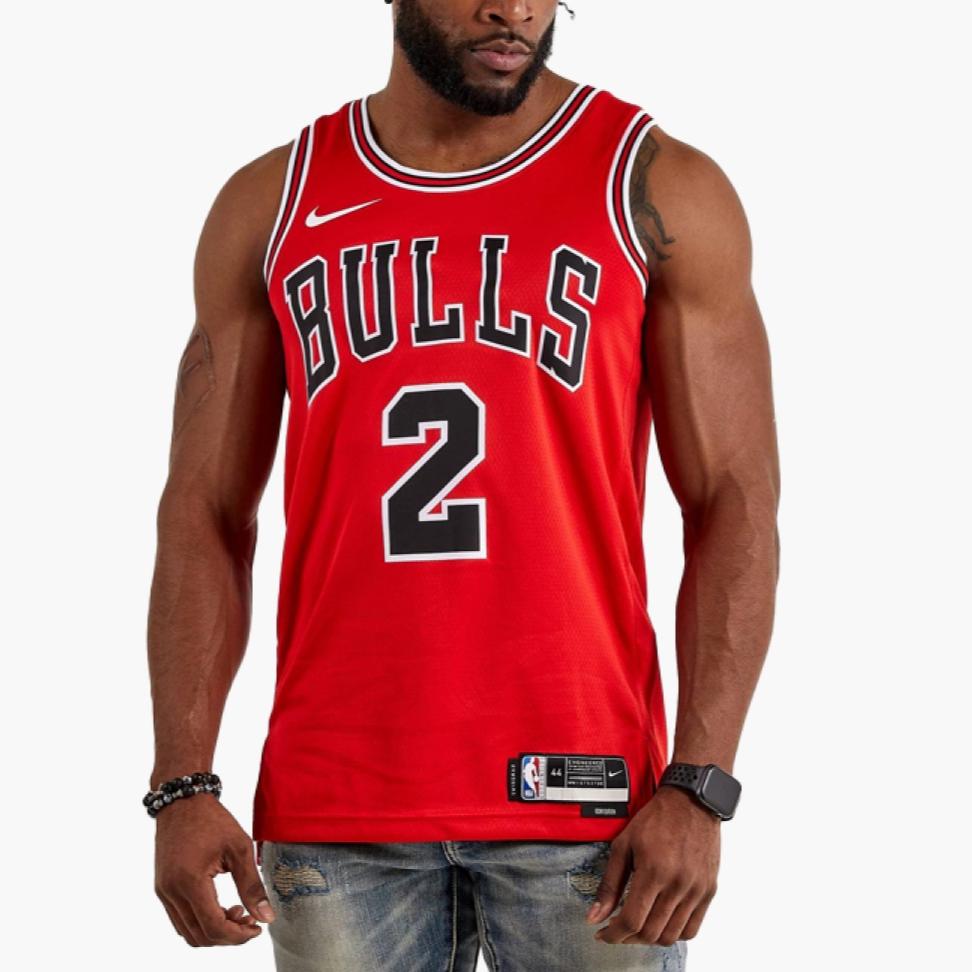 Nike Nba Dri-Fit Alphanumeric Print Sleeveless Basketball Vest Men Tops University-Red DN2000-660