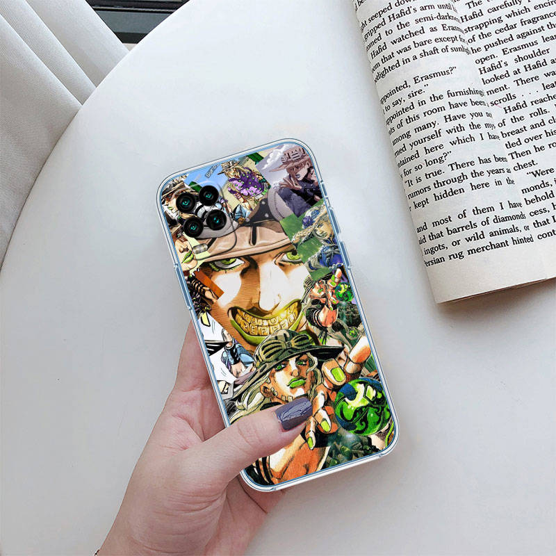 JO33 JoJos Bizarre Adventure Phone Case for Motorola E22S E7 G6 G7 G8 G9 Plus Power Play G10 G20 G04 E30 E40 E22 E20 E13 G22 G23 G Stylus Play