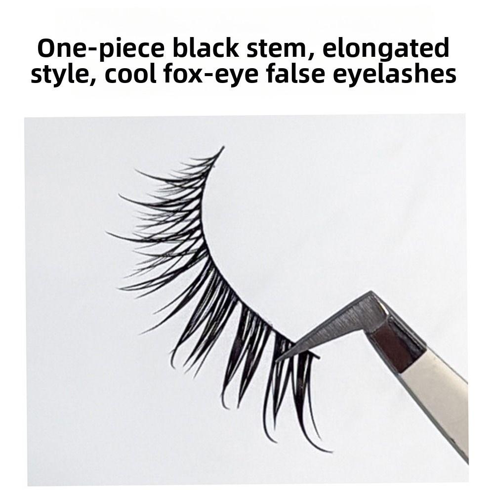 5 Pairs Wispy Foxy Eye Lashes Long Natural Fake Lashes Women's Beauty Eyelashes  Eye Extension