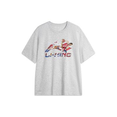 Cool Tea T Quick-Drying Cool Sports Casual Top Round Neck Pullover Printed Letter Short Sleeve Drop Shoulder T-Shirt Men Tops AHSU673-2