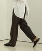 Eonlaikeulug Bern Wide Banding Slacks (Dark Brown)_W