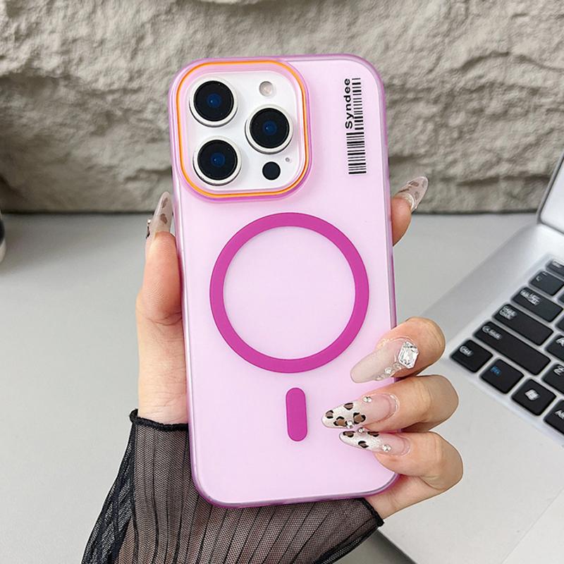 Luxury Transparent PC Hard Magnetic For Magsafe Phone Case For iPhone 16 15 14 Plus 13 12 11 Pro Max Wireless Charging Matte Cover