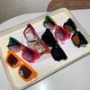 Vintage Square Sunglasses Women New Stylish Multicolor Outdoor Shades for Travelling  Trendy Brand Design Sun Glasses