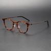 New Denmark Designer Acetate Titanium Optical Eyeglass frames Men Women Vintage Square Transparent Computer Glasses Frames
