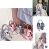 Charming Breathable Straw Woven Kids Crossbody Bag In Cute Strawberry And Cherry Styles