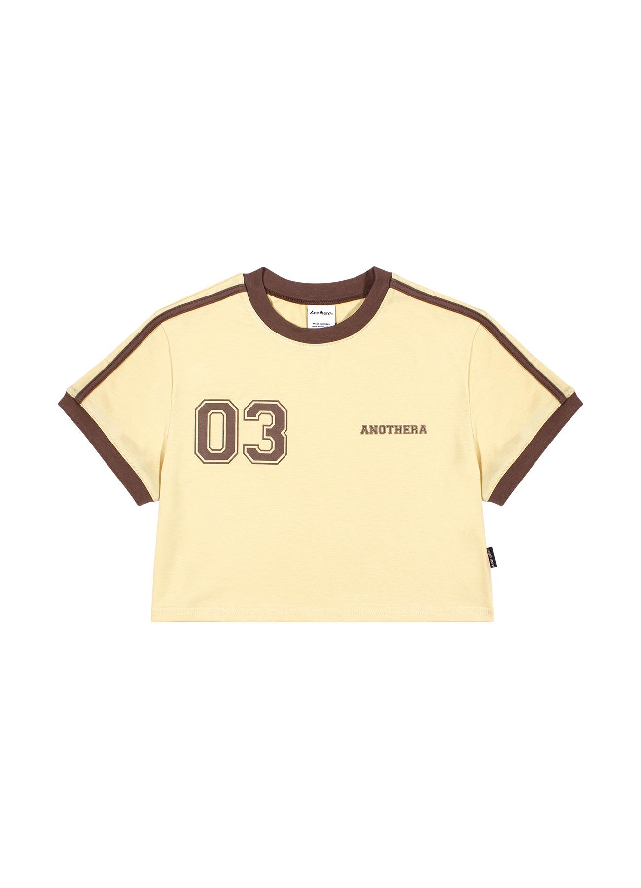 Another A 03-Ringer Crop Top [Yellow]