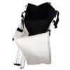 Double Laundry Hamper 2 Section Large Capacity Foldable Laundry Hamper Cloth Basket with Aluminum