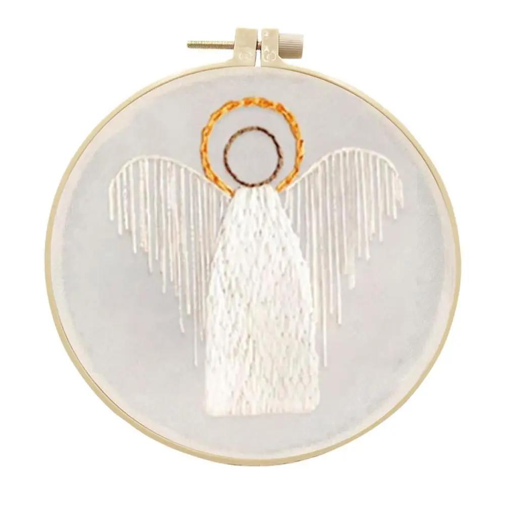 Christmas Cross Stitch Nativity Scene Embroidery Kit Cross Stitch Set Non-finished Products DIY Religious Vintage Embroidery