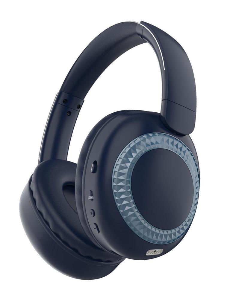 New Bluetooth Over-Ear Headset: Foldable, Rotating Design with Soft Large Earcups