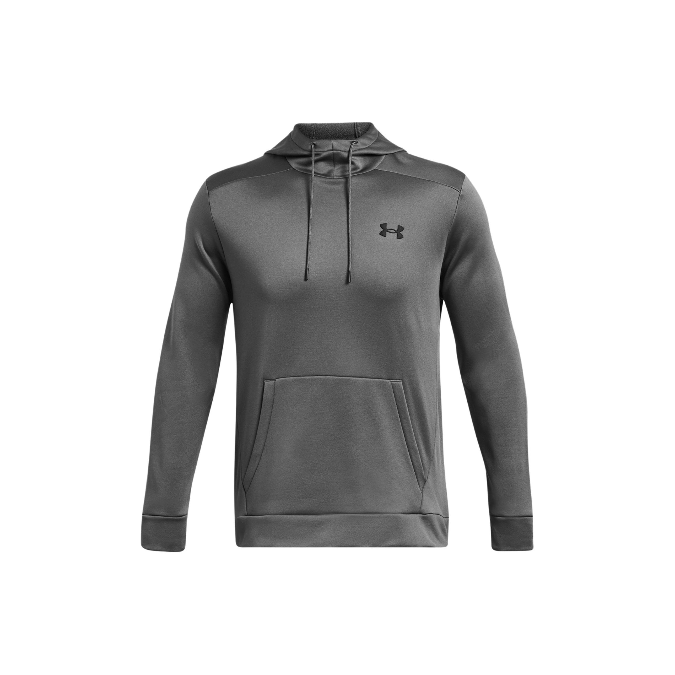 

Under Armour Мужские худи флисовые с логотипом Solid, темно-серые 1373353-025 XL