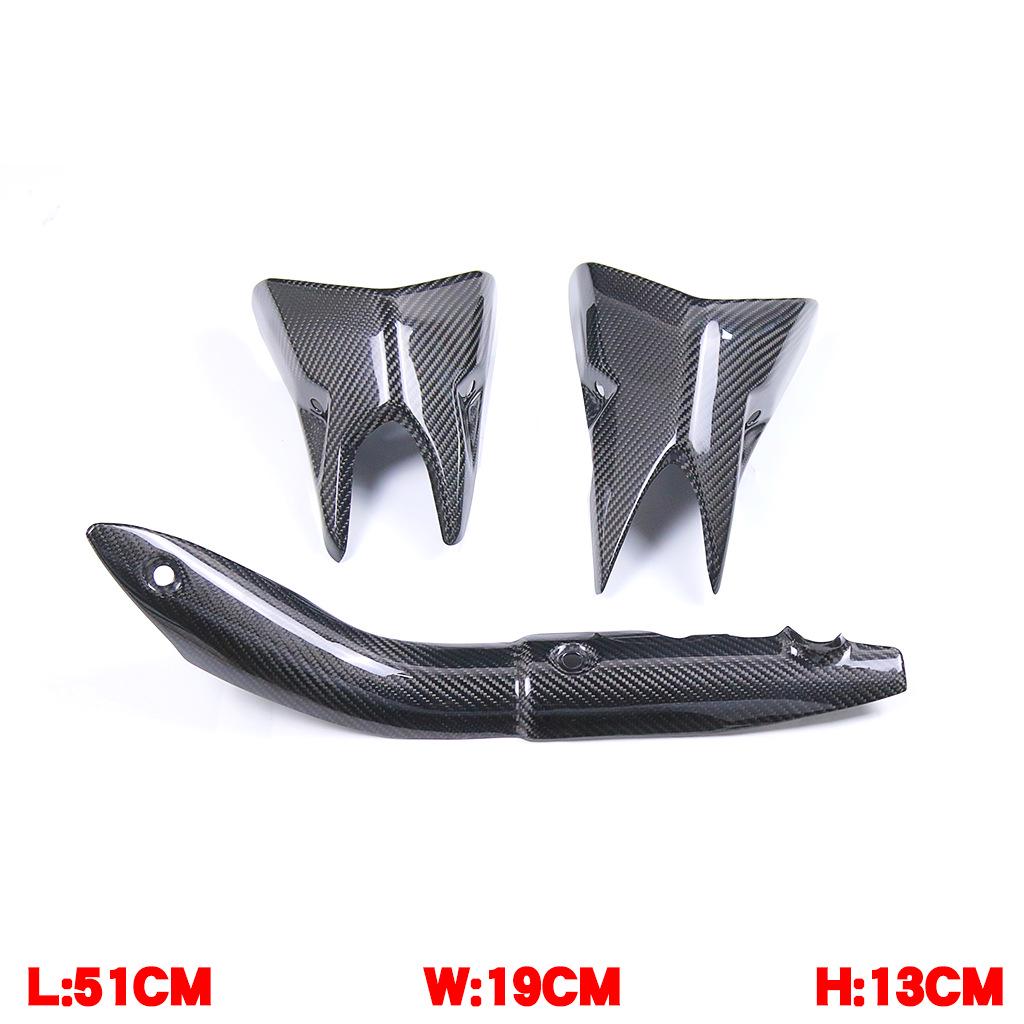 Kawasaki Z1000 2014+ Carbon Fiber Motorcycle Accessories 3K Dry Carbon Shell Parts