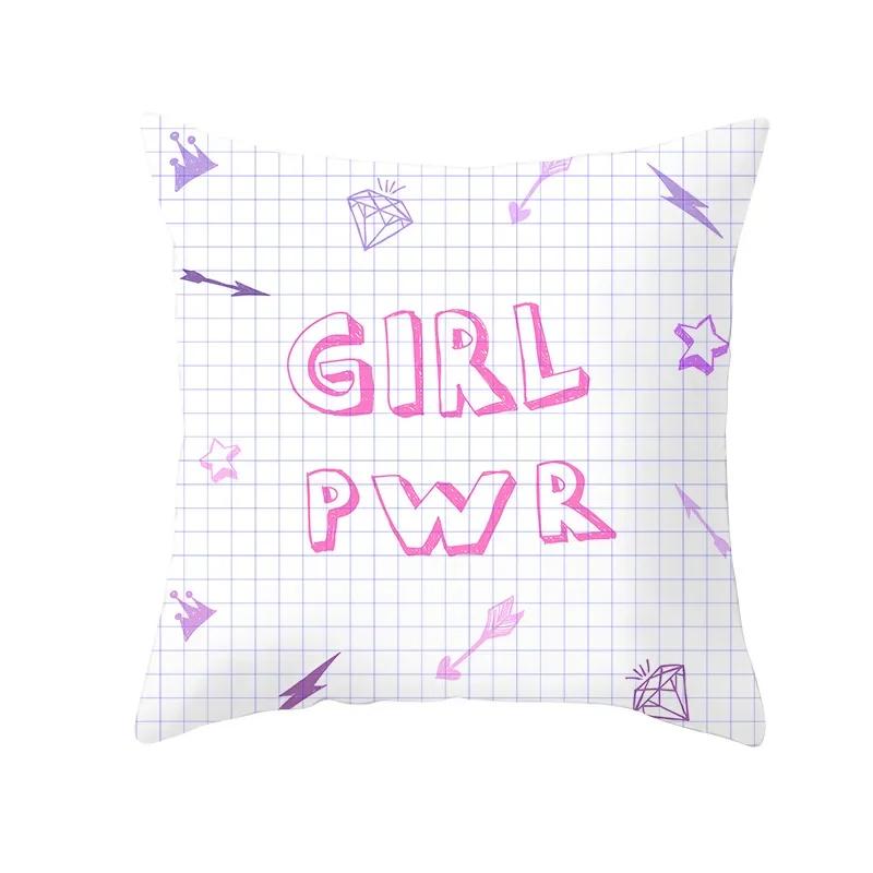 Valentine's Day Cushion Cover Romantic Wedding Party Decorations Print Cushion Cover Pillowcase Valentine's Day Gift