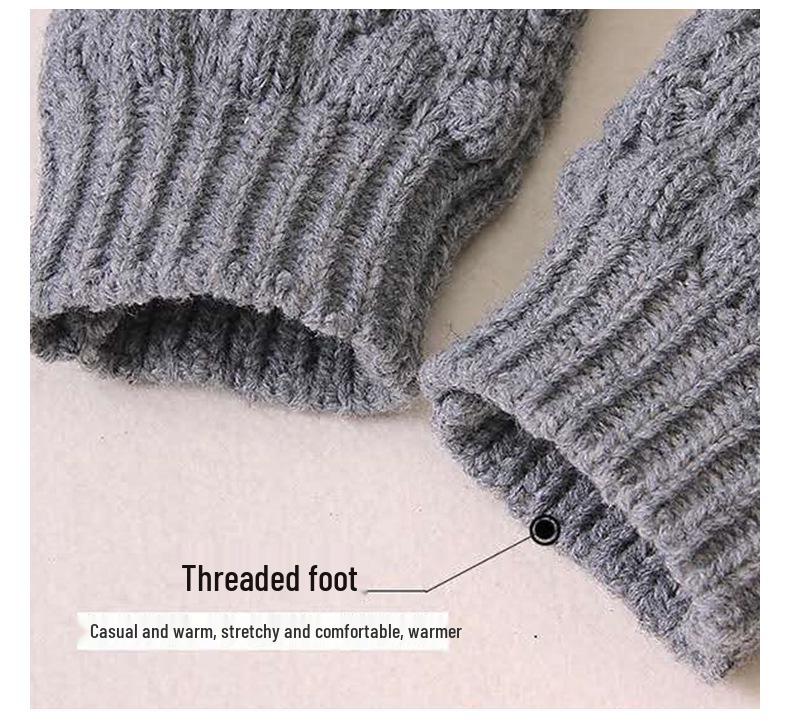 Knitted Baby Romper - Warm Wool Suit for Boys & Girls, Autumn/Spring