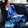 1pc,"Home Decor Blue Character Blanket Perfect for Sofa, Bedroom, Living Room, Travel