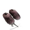2025 Autumn and Winter Small Man Thick-soled Bag Head Birken Women's Lamb Wool Shoes Bag Head Drag Fleece Warm Lazy Slippers