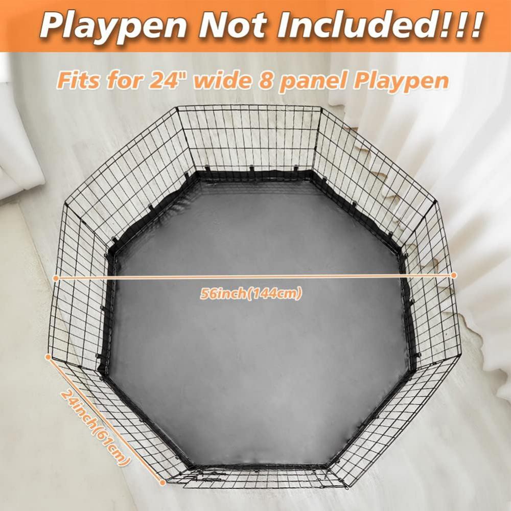 Heavy Duty Large Dog Playpen Pad Dog Pen Mat Waterproof Indoor Cat Fence Pad Oxford Cloth Washable Puppy Dog Pee Pad Pet Supply