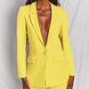 Autumn 2025 Women's Fashion Long Sleeve Suit & Straight Leg Pants Set