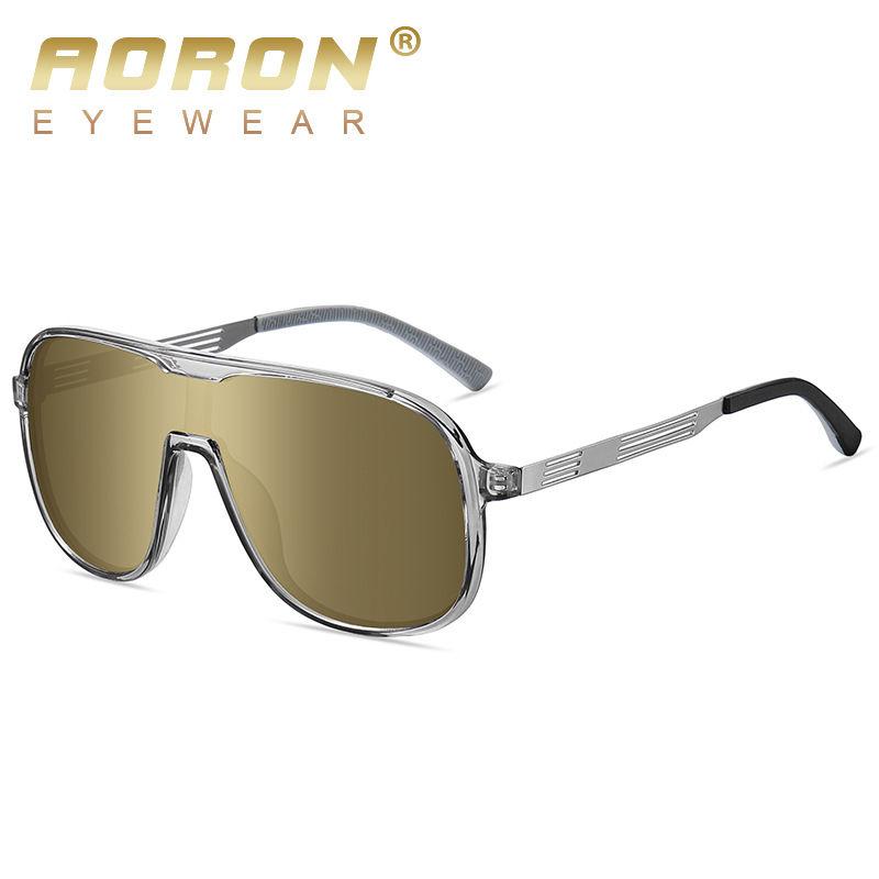 AORON Fashion Polarized Sunglasses Outdoor Classic Sports Driving Fishing Glasses for Men Women Anti Glare UV400 Eyeglasses