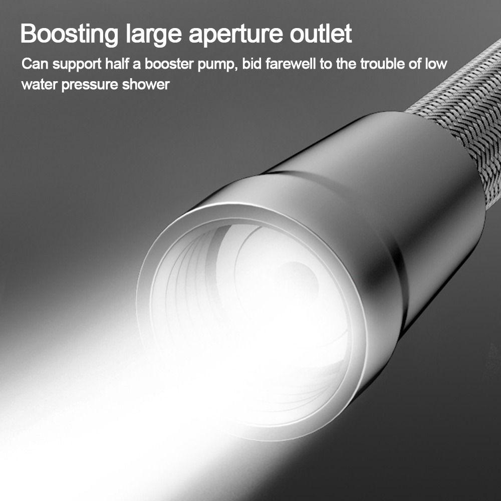 1.5/2 Meter GI/2 Handheld Shower Hose Anti Winding Bath Shower Nylon Pipe  Bathroom Accessories