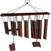 Vintage Deep Relaxing Bamboo Chapel Bells Windmill Wind Chimes Decor, Others, Style 6