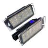 1/2PC Car Flashing Canbus Car LED Number License Plate Light For Renault Megane 3 Clio Laguna 2 Megane 3 Twingo Master Vel Satis