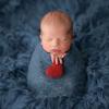 Newborn Photography Felt Love Props Tiny Baby Girl Boy Photo Shoot Handmade Felt Heart Shaped Props