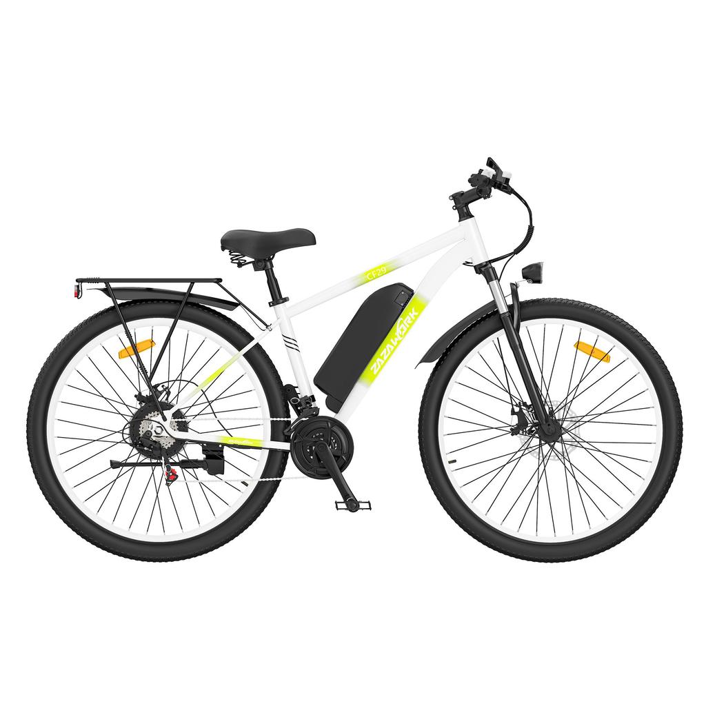 ZAZAWORK CF29 Electric Bike with 48V 15Ah Removable Battery, 21-Speed Shimano Gears