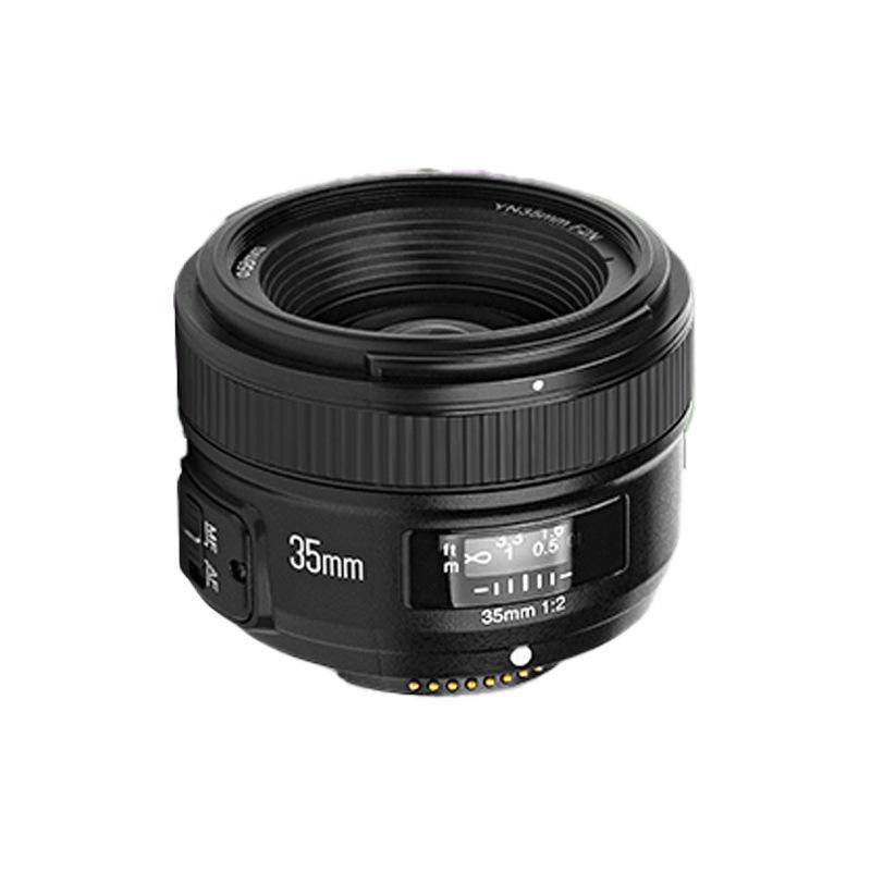 Yongnuo 35mm F2 Auto Wide-Angle Prime Lens for Canon EF & Nikon F DSLR