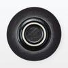 MUJI Mino ware rice black in diameter 83993528 bowl, glaze, approx. 12.7cm