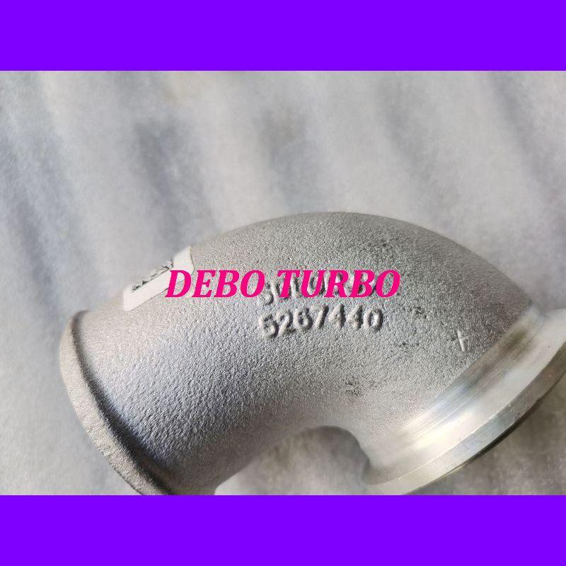 

NEW HE200WG HE221W HE221W Turbo Turbocharger Elbow Air Transfer Pipe #5267440 Elbow pipe only