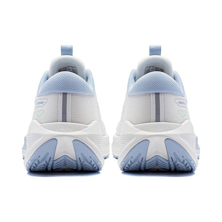 Li Ning Wu Shi Lite V2 Lightweight Shock Absorption Non-Slip Wear-Resistant Rebound Low-Top Running Shoes Women Sneaker Cloud-White ARST054-5