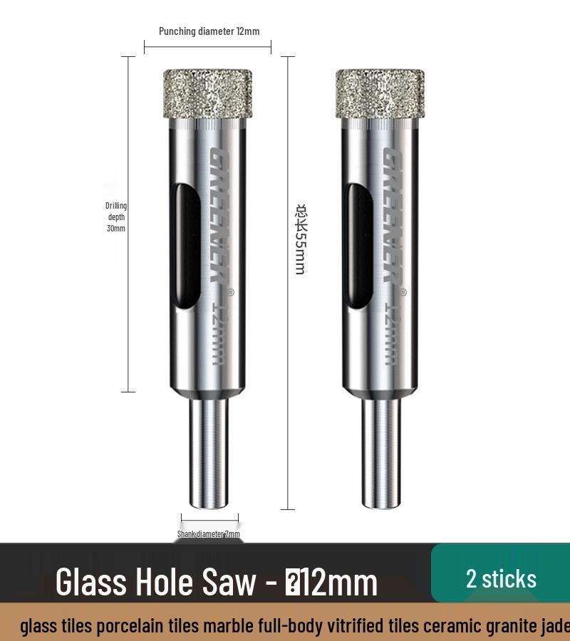Green Forest Diamond Drill Bit for Tiles, Glass & Marble