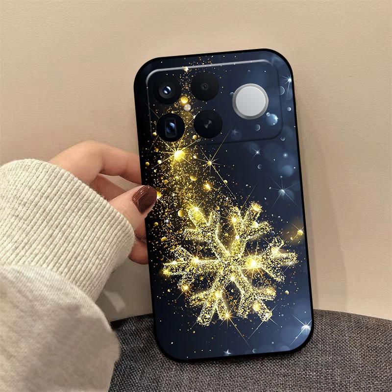 

Christmas Painting Phone Case For Redmi K80 K70 K60 Ultra K90 Pro Max K40 Gaming K70E K60E Soft Silicone Shockproof Cover Coque Redmi K60 Pro