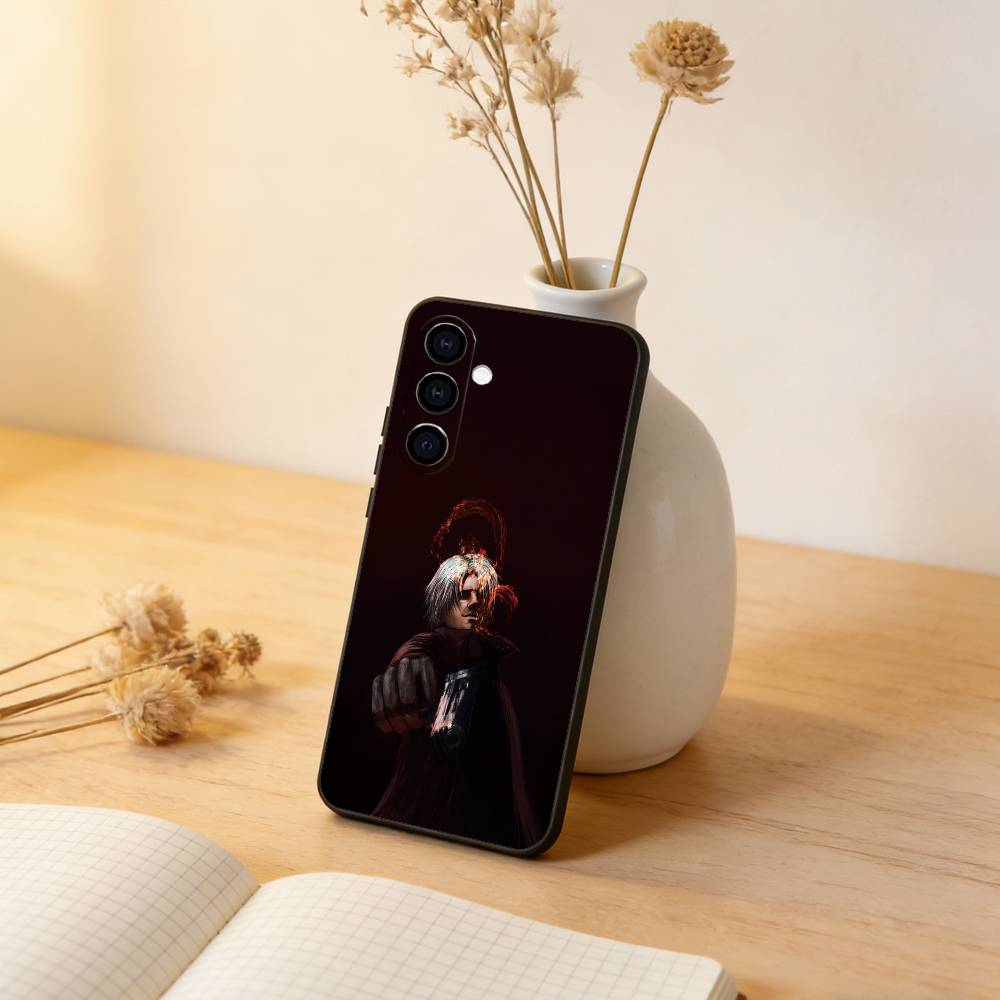 D-Dante D-Devil May C-Cry Phone Case For Samsung Galaxy A73,A72,A71,A70,A53,A52,A51,Others Soft Black Cover