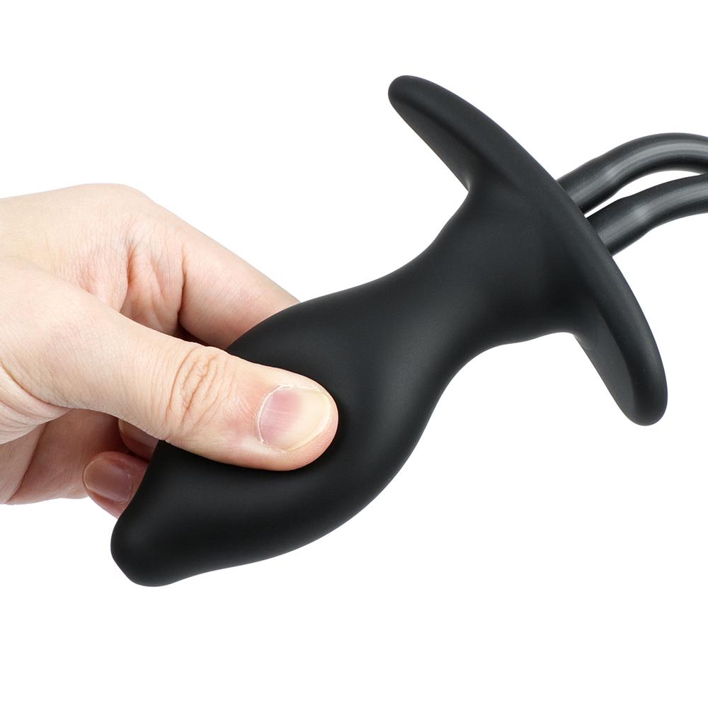 Water Spray Butt Plug Prostate Massager Anal Dilator 3 IN 1 Inflatable Anal Plug Adults 18 Sex Toys Enema Cleaner