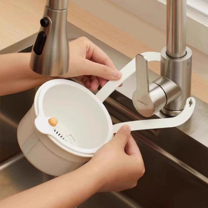 New Faucet Hanging Strainer, Cactus Kitchen Sink Drain Strainer, Kitchen Essentials Hanging, Easy To Install, Fine Mesh
