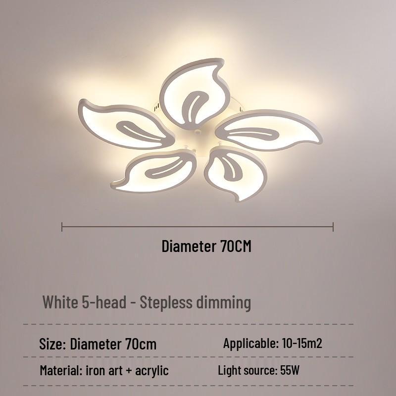 Cross-Border LED Creative Ceiling Light for Living Room & Bedroom - Modern, Simple, Acrylic Design