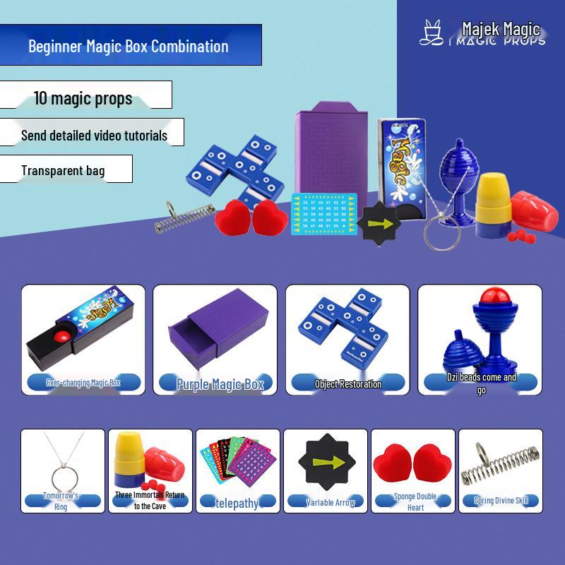 Magic Props Set: Educational Performance Kit for Boys and Girls - Perfect Festival or Birthday Gift