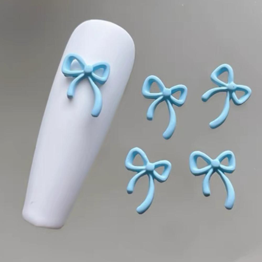 

20pcs/Lot Cute Bowknot Nail Rhinestones DIY Manicure Tools for Valentine s Day Christmas Day синий