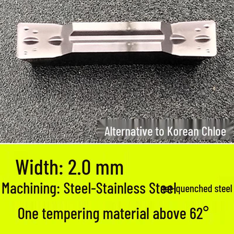 CNC Nut- und Abstechklingen: Edelstahl mggn/mgmn300/400 Einsätze