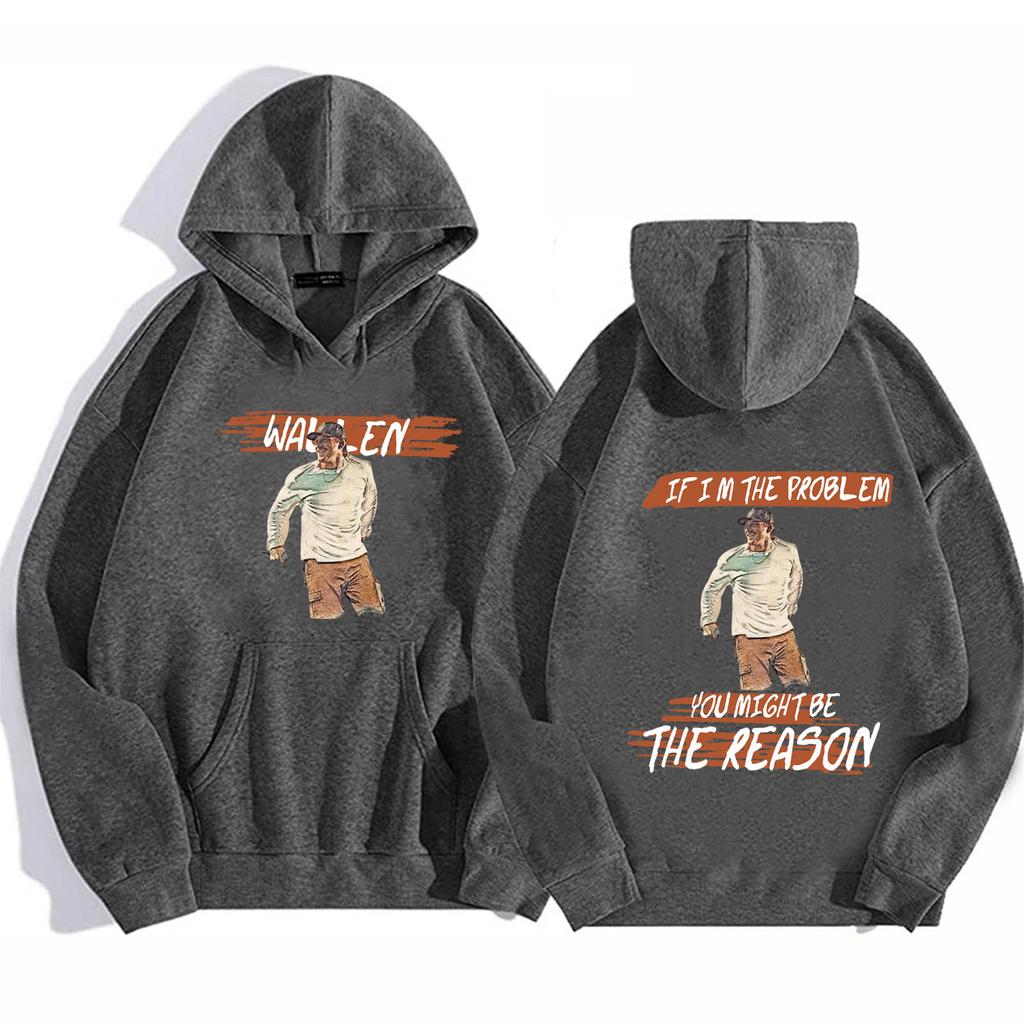 Morgan Wallen Country Music Hoodies Morgan I'm The Problem Tour 2025 Hoodie Harajuku Pullover Tops Man Woman Sweatshirt Gift